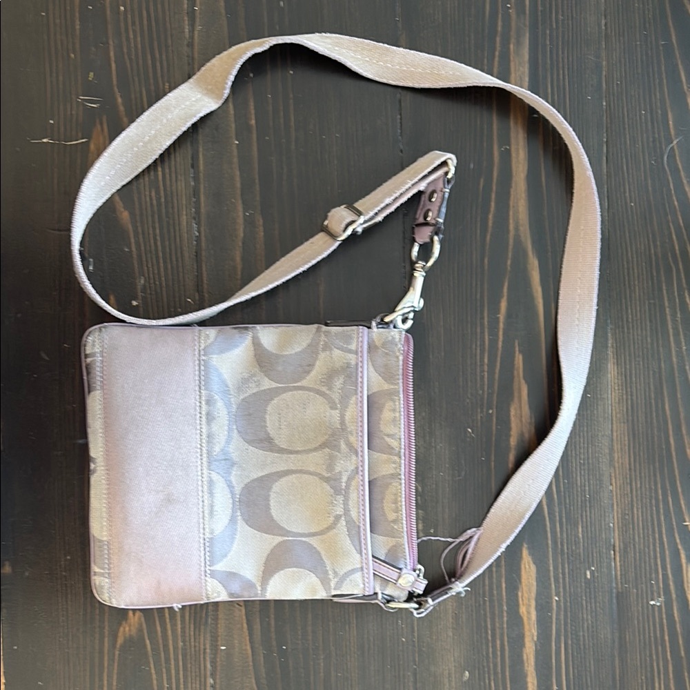 Coach Lavender Crossbody Bag